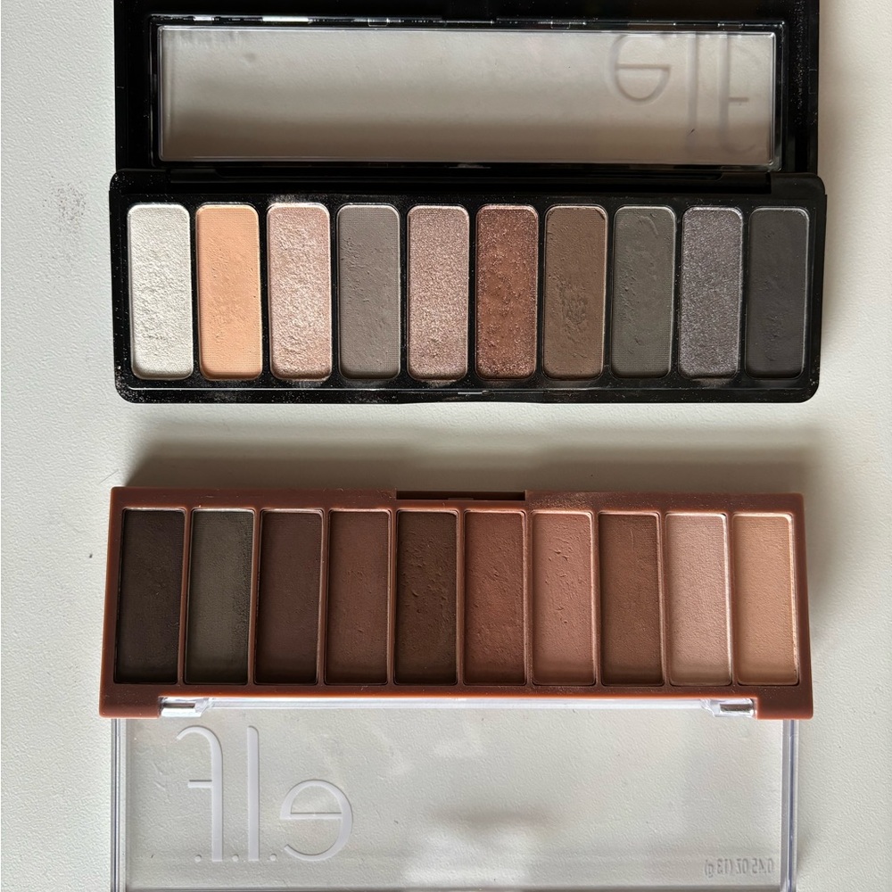 E.L.F. Cosmetics eyeshadow palettes- Everyday Smokey &  Perfect 10